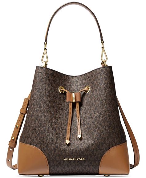 michael kors mercer gallery convertible bucket shoulder bag|michael kors mercer gallery medium.